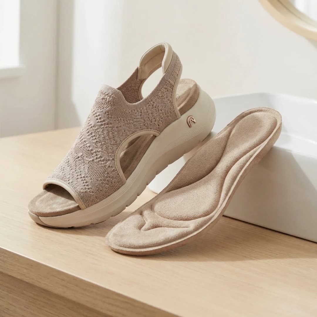 Soletta in memory foam che si modella sul piede